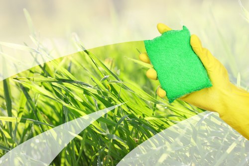 Move in cleaning for a Ruislip home with kitchen and floors being prepared