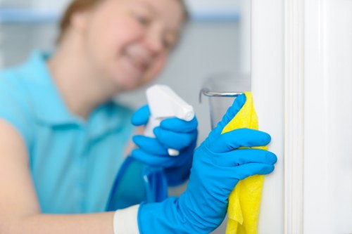 Commercial facade cleaning for a Ruislip shopfront or office exterior