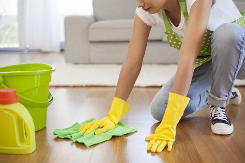 Local cleaners carrying out a thorough deep clean in Ruislip